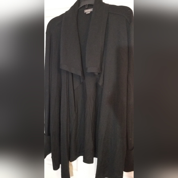 Eddie Bauer Black Long Cardigan - Picture 2 of 4